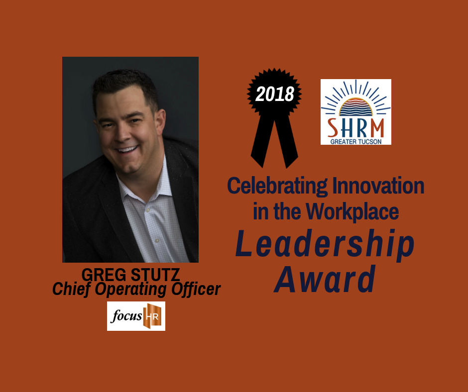 Focus HR’s Greg Stutz Recognized for Leadership